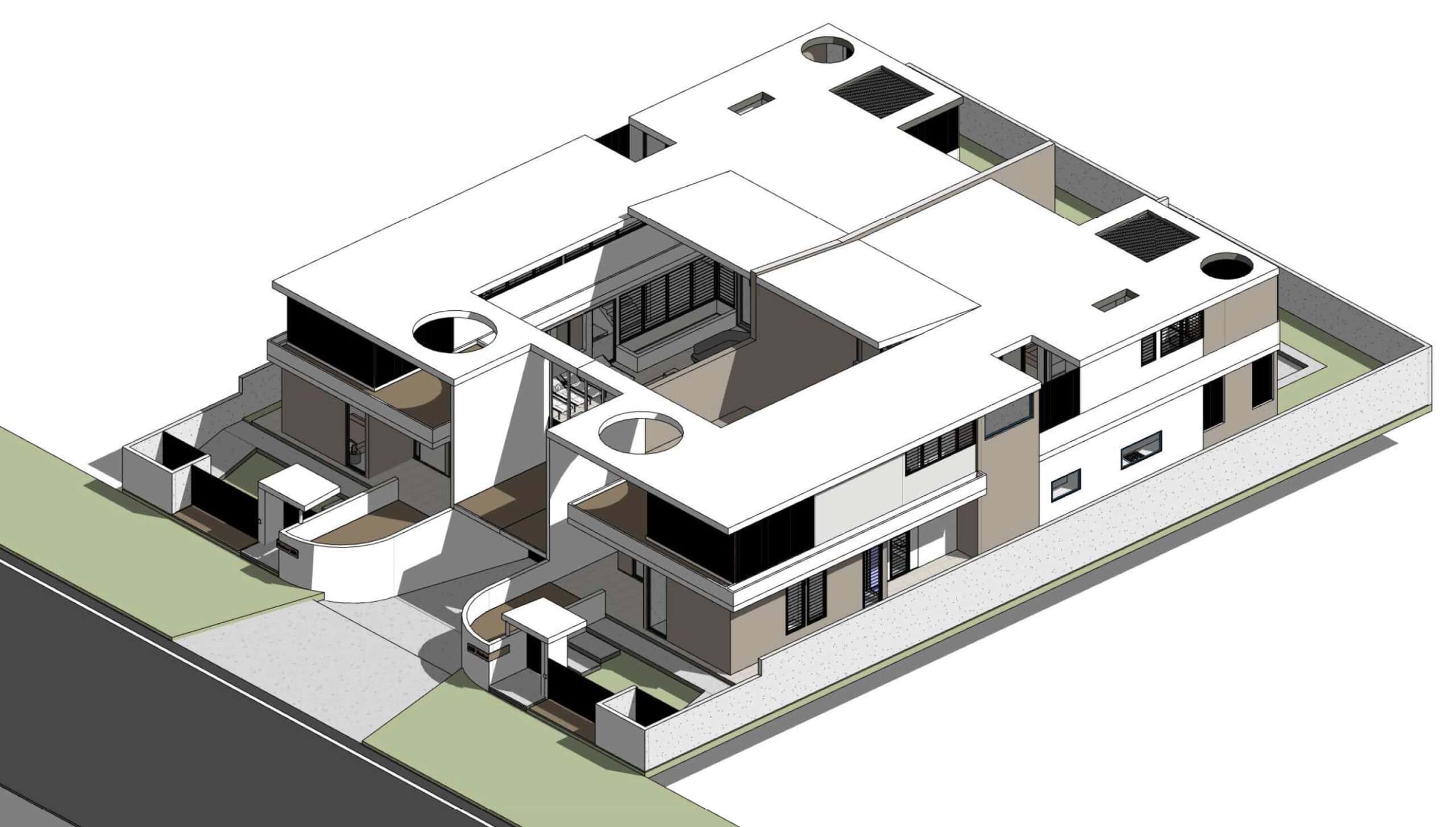 Dual occupancy render