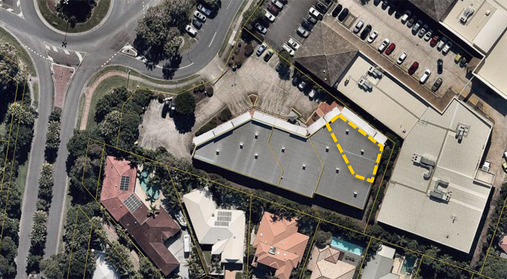 satellite view of gibson road salon location